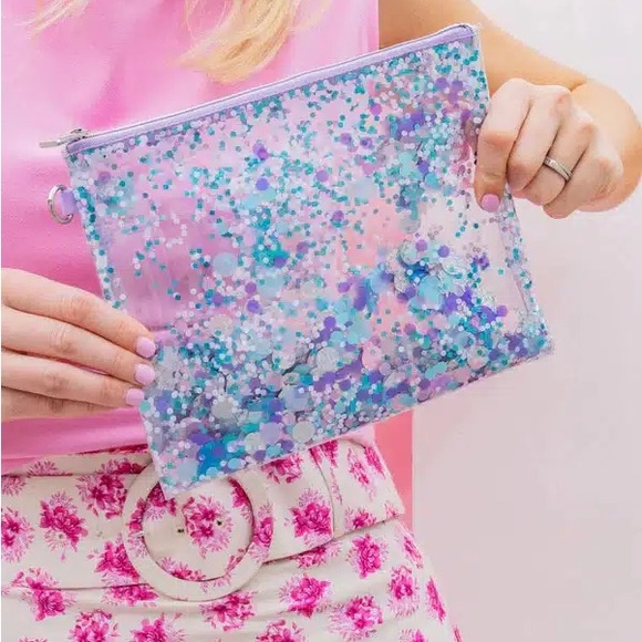 Packed Party Purple and Blue Glitter Kids Backpack Set - Picture 11 of 11